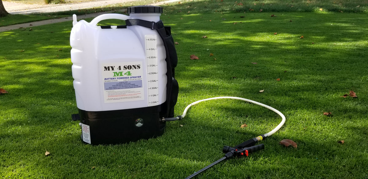 My4Sons M4 Battery Powered Backpack Sprayer With 18-20V Battery Upgrade –  MY4SONS