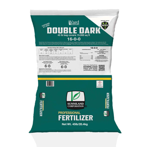 YM 16-0-0 Double Dark (with 6% Iron) and Bio-Nite™ - Granular Lawn Fertilizer