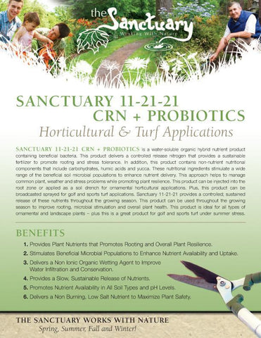 Sanctuary 11-21-21 + Micronutrients