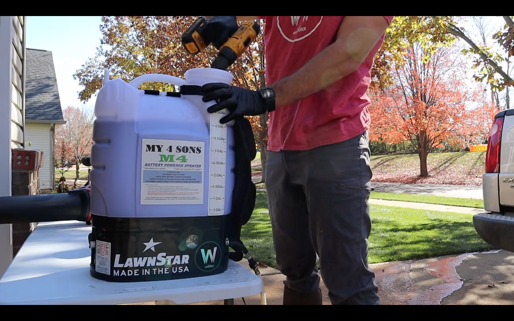 My4Sons M4 Battery Powered Backpack Sprayer With 18-20V Battery Upgrade –  MY4SONS