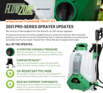 FlowZone Monsoon 2.5 - 9 Gal. Rolling Sprayer